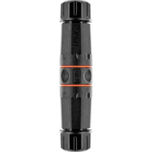 Schwaiger spojka RJ45 síťový adaptér CAT 6A [1x RJ45 zásuvka 8p8c - 1x RJ45 zásuvka 8p8c] 0 mm černá