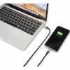 Renkforce USB-C®, Apple Lightning; kabel 2.00 m Plášť kabelu z recyklovaného materiálu, extrémně odolné pletené stínění, flexibilní provedení, extrémně tenký