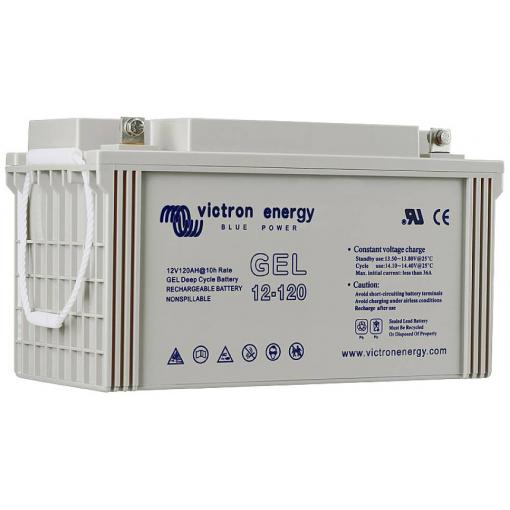 Victron Energy Gel Deep-Cycle BAT412126101 olověný akumulátor 12 V 265 Ah olověná gelová (š x v x h) 520 x 233 x 268 mm šroubované M8 bezúdržbové, nepatrné