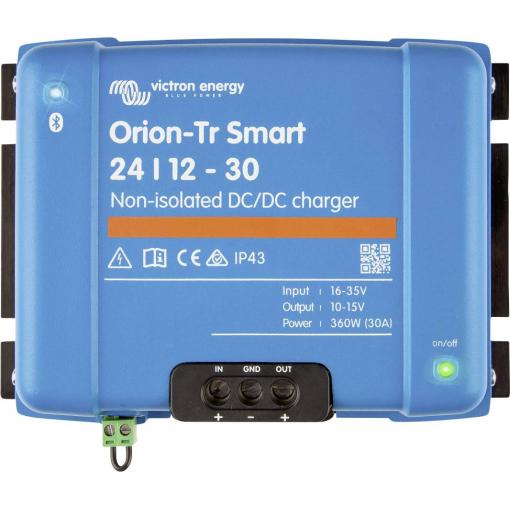 Victron Energy konvertor Orion-Tr Smart 24/12-30, 360 W, 24 V -> 12.2 V