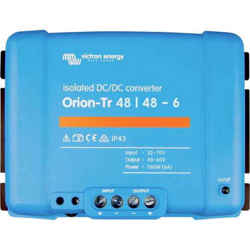 Victron Energy konvertor Orion-Tr 48/48-6A, 280 W, 48 V -> 48.2 V, dálkově zapínatelný