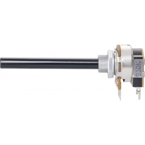 Weltron WCIP20CIPS-08-60F1-4K7-20%-LIN, 002045038962 otočný potenciometr, se spínačem, Mono, 0.4 W, 4.7 kΩ, 1 ks
