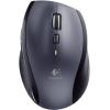 Logitech M705 Marathon ergonomická myš bezdrátový laserová černá, stříbrná 7 tlačítko 1000 dpi ergonomická