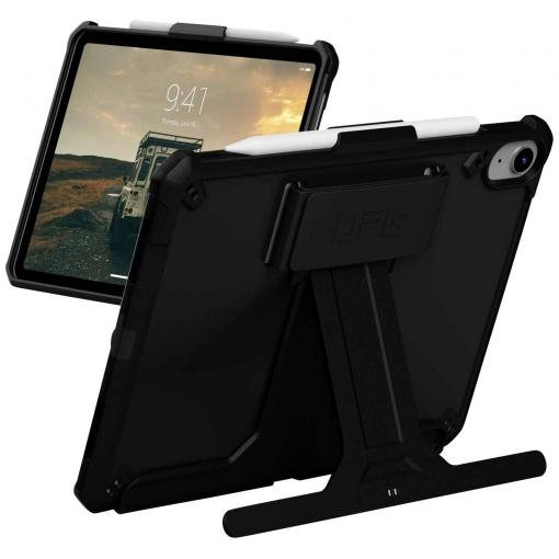 Urban Armor Gear Scout Handstrap & Kickstand obal na tablet Apple iPad 10.9 (Gen.10, 2022), iPad 10.9 (A16, 2025) 27,7 cm (10,9) Backcover černá