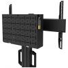 Neomounts FL50S-825BL1 TV kolečkový vozík 94,0 cm (37) - 190,5 cm (75) podlahový stojan, naklápěcí, nastavitelná výška