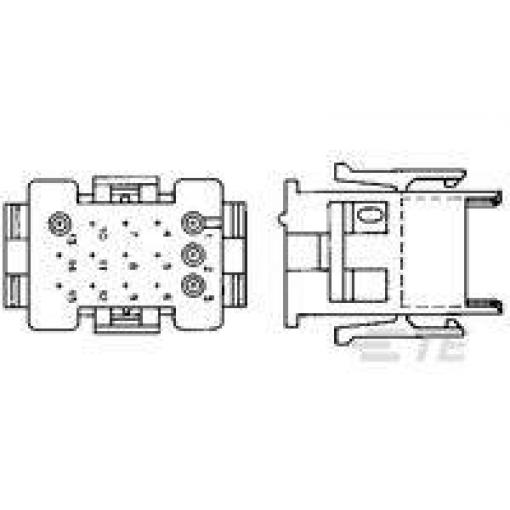 TE Connectivity 1-640511-0, 1 ks Package