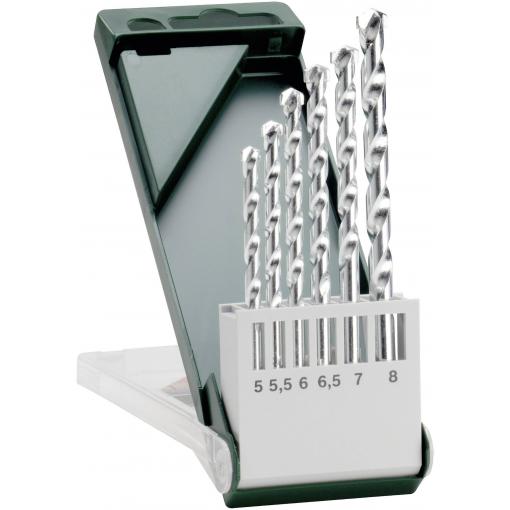 Bosch Accessories 2609255461 sada spirálového vrtáku na kámen 6dílná 5 mm, 5.5 mm, 6 mm, 6.5 mm, 7 mm, 8 mm válcová stopka 1 sada