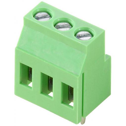 Weidmüller 2651910000 šroubová svorkovnice 4 mm² Pólů 3 zelená 150 ks
