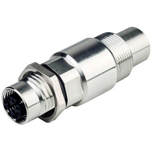 Weidmüller IE-BS-M12X-S-C průchodka, 2731010000, piny: 8, 1 ks