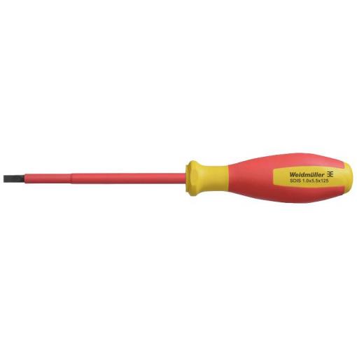 Weidmüller SDIS 1.0X5.5X125 šroubovák pro šrouby Microstix Šířka čepele: 5.5 mm Délka dříku: 125 mm