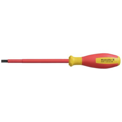 Weidmüller SDIS 1.2X6.5X150 šroubovák pro šrouby Microstix Šířka čepele: 6.5 mm Délka dříku: 150 mm