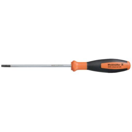 Weidmüller SDS 0.8X4.5X125 šroubovák pro šrouby Microstix Šířka čepele: 4.5 mm Délka dříku: 125 mm