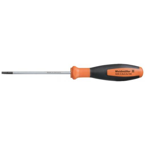 Weidmüller SDS 0.8X4.0X100 šroubovák pro šrouby Microstix Šířka čepele: 4 mm Délka dříku: 100 mm