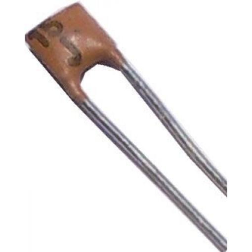 Keramický kondenzátor 15 pF / 40 V, THT