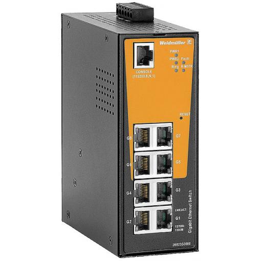 Weidmüller 2682350000 IE-SW-AL08M-8GT průmyslový ethernetový switch 10 / 100 / 1000 MBit/s