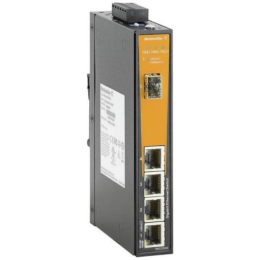 Weidmüller 2682220000 IE-SW-EL05-4GT-1GESFP průmyslový ethernetový switch 10 / 100 / 1000 MBit/s