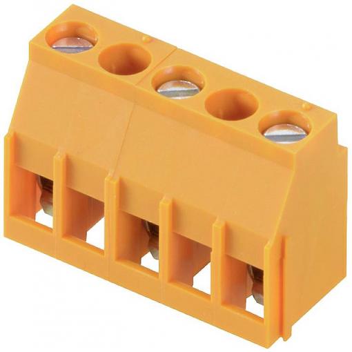 Weidmüller 2613330000 šroubová svorkovnice 4 mm² Pólů 3 oranžová 50 ks