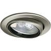 Paulmann 98474 Micro Line vestavné bodové svítidlo, LED, halogenová žárovka, G4, 20 W, železo (kartáčované)