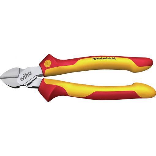 Wiha Wiha 43458, Diagonale Zange, 2 mm, 1,6 cm, Rot, Gelb, 1000 V, 16 cm 43458 pro elektrotechniky boční štípací kleště 160 mm