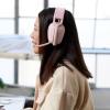 Logitech ZONE VIBE 100 Headset uzavřená (Over Ear) Bluetooth® stereo růžová Redukce šumu mikrofonu, Potlačení hluku regulace hlasitosti, Vypnutí zvuku mikrofonu