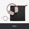 Logitech ZONE VIBE 100 Headset uzavřená (Over Ear) Bluetooth® stereo růžová Redukce šumu mikrofonu, Potlačení hluku regulace hlasitosti, Vypnutí zvuku mikrofonu