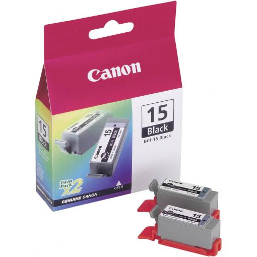 Canon Ink BCI-15BK originál Dual černá 8190A002