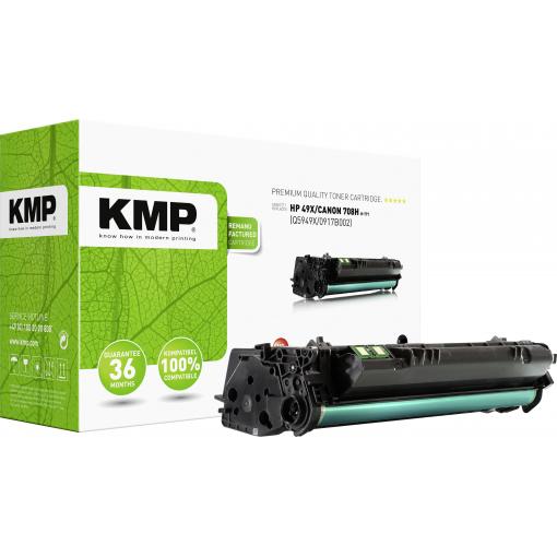 KMP Toner náhradní Canon, HP 49X, Q5949X kompatibilní černá 6000 Seiten H-T71 1128,HC00