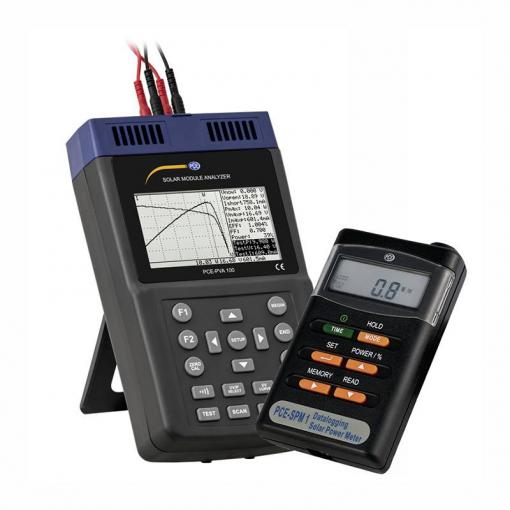 PCE Instruments PCE-PVA 100-SPM 1-KIT Fotovoltaická měřící sada 0 - 2000 W/m²
