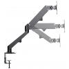 Neomounts držák na stůl pro monitor DS70-700BL2 2 Displej: (s) 43,2 cm (17) - 68,6 cm (27) černá nastavitelná výška, otočný, naklápěcí, nakláněcí