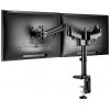 Neomounts držák na stůl pro monitor DS70-750BL2 2 Displej: (s) 43,2 cm (17) - 68,6 cm (27) černá nastavitelná výška, otočný, naklápěcí, nakláněcí