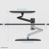 Neomounts držák na stůl pro monitor DS70-810BL1 1 Displej: (s) 43,2 cm (17) - 81,3 cm (32) černá nastavitelná výška, otočný, naklápěcí, nakláněcí