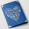 Cricut Insert Cards FOIL Celebration S40 sada karet červená, modrá