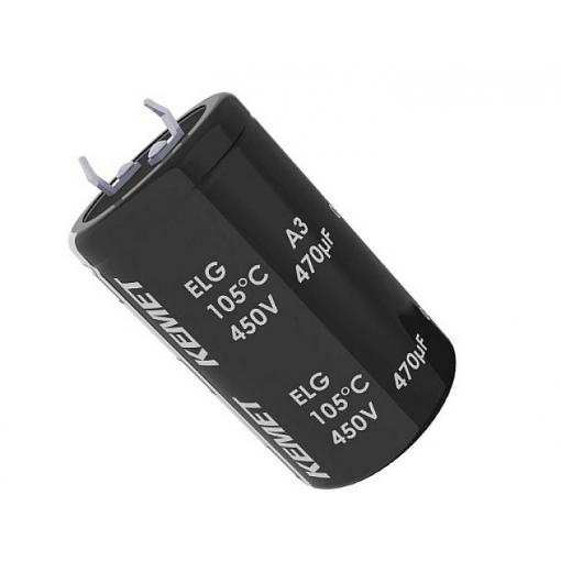 Kemet elektrolytický kondenzátor 10 mm 47 µF 400 V 20 % (Ø x v) 22 mm x 20 mm 1 ks