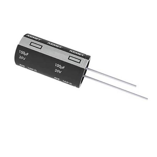 Kemet elektrolytický kondenzátor 5 mm 22 µF 400 V 20 % (Ø x v) 13 mm x 20 mm 1 ks