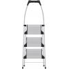 Hailo K100 TopLine 4303-301 hliník sklápěcí schůdky skládací max.prac. výška: 2.50 m stříbrná, černá 7.3 kg