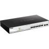 D-Link DGS-1210-10MP/E DGS-1210-10MP/E síťový switch 8 + 2 porty 20 GBit/s funkce PoE