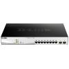 D-Link DGS-1210-10MP/E DGS-1210-10MP/E síťový switch 8 + 2 porty 20 GBit/s funkce PoE