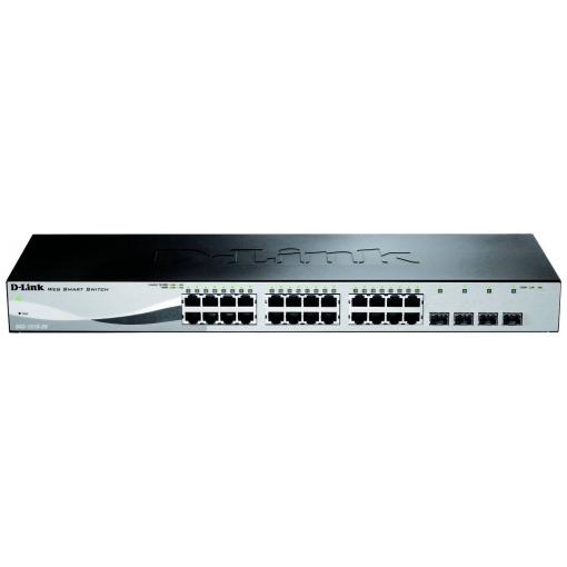 D-Link DGS-1210-28/E DGS-1210-28/E síťový switch 24 + 4 porty 56 GBit/s