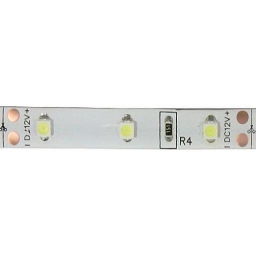 LED pásek 8mm bílý teplý, IP65, 105cm (21xmodul 5cm)