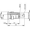 Hirschmann Test & Measurement SEB 2620 F6,3 Ni schwarz bezpečnostní vestavná zásuvka 4 mm černá 1 ks