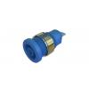 Hirschmann Test & Measurement SEB 2610 F4,8 Ni blau bezpečnostní vestavná zásuvka 4 mm modrá 1 ks