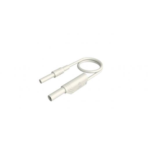 Hirschmann Test & Measurement MAL S WS-B 100/2,5 ws bezpečnostní měřicí kabely 4mm bezpečnostní zdířka Stohovatelný bezpečnostní banánkový konektor 4 mm 100 cm