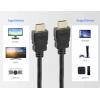 SpeaKa Professional HDMI kabel Zástrčka HDMI-A, Zástrčka HDMI-A 0.50 m černá SP-10481280 8K UHD, PVC plášť HDMI kabel