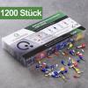 Quadrios 22T009 22T009 sada krimpovacích kleští dutiny na kabely, 0.25 do 10 mm², vč. sortimentu dutin na kabely