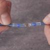 Quadrios 22C462 krimpovací spojka se smršťovací bužírkou 0.5 mm² 1.0 mm² plná izolace červená 1 sada