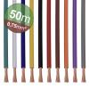 Quadrios 22CW005 Sortiment lanek, 1 x 0.75 mm², bílá, modrá, hnědá, oranžová, zelená, žlutá, šedá, fialová, černá, červená, 1 sada