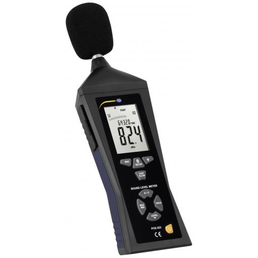 PCE Instruments hlukoměr datový záznamník 30 - 130 dB 30 Hz - 8 kHz USB, Bluetooth®