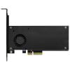 AXAGON PCEM2-DC 2 porty Řadič M.2 PCIe x4 Vhodný pro (SSD): 2230, 2242, 2260, 2280, 22110 Aktivní chlazení, vč. nízkoprofilového krycího plechu na prázdný slot