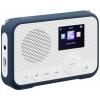 Sangean WFR-39 A500466 internetové kapesní rádio, internetové, DAB, FM, internet, FM, Wi-Fi, Spotify, funkce alarmu, s akumulátorem, bílá, modrá