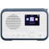 Sangean WFR-39 A500466 internetové kapesní rádio, internetové, DAB, FM, internet, FM, Wi-Fi, Spotify, funkce alarmu, s akumulátorem, bílá, modrá